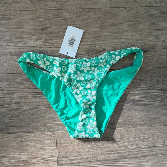NWT Nocturnal Cheeky Bikini Hudson Bandeau Palm Paradise Large Dippin' Daisy's - Picture 6 of 6